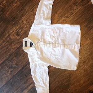 Boys white dress shirt